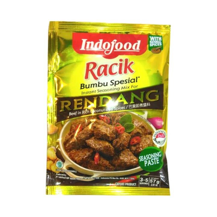 Step Indofood Rendang Indofood Racik Rendang Seasoning Mix for Beef – 57g - Flash Discount ...
