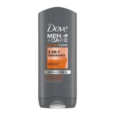 Dove Men+Care SportCare 3-in-1 Endurance Hair, Face & Body Wash 400ml