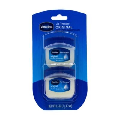 Vaseline Lip Therapy Original Lip Balm Twin Pack 7g x 2