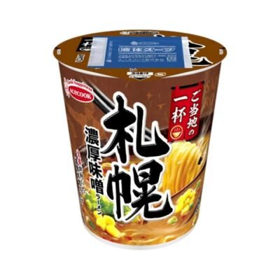 Acecook Sapporo Rich Miso Cup Ramen 64g - Japanese Instant Noodles