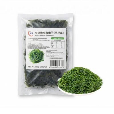 Aojia Frozen Sargassum Seaweed for Hot Pot 500g - Crispy Seaweed Stems