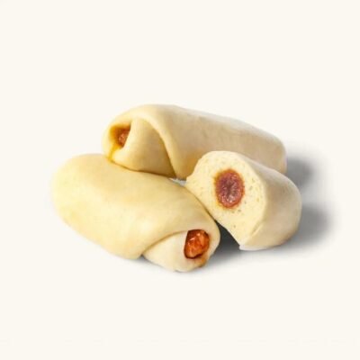 Frozen Chinese Sausage Steamed Buns - 6 Pieces 420g - Lap Cheong Rolls