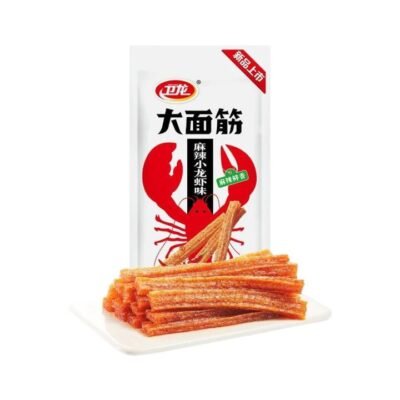 Weilong Big Mianjin Spicy Crayfish Flavour Wheat Gluten Snack 106g