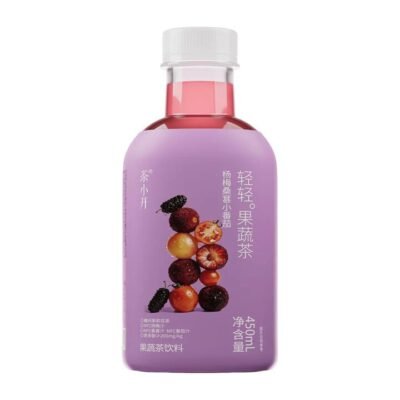 Cha Xiaokai Light Fruit & Veggie Tea Drink – Bayberry, Mulberry & Cherry Tomato 450ml Gourmet Grocer Cha Xiaokai Light Fruit & Veggie Tea Drink – Bayberry, Mulberry & Cherry Tomato 450ml