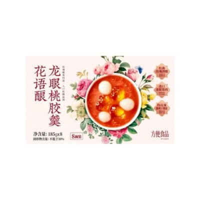 Huayu Niang Longan & Peach Gum Dessert Soup 185g x 8 Bowls – Limited Import Gourmet Grocer Huayu Niang Longan & Peach Gum Dessert Soup 185g x 8 Bowls – Limited Import
