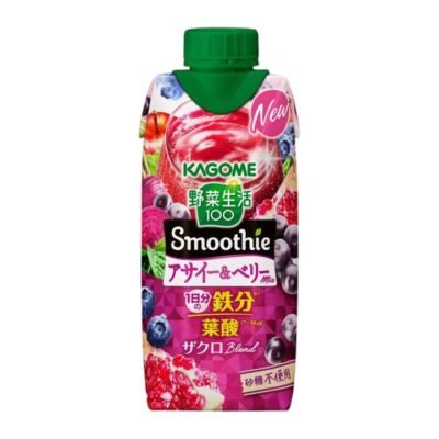 Kagome Acai & Berry Smoothie 330ml – No Added Sugar