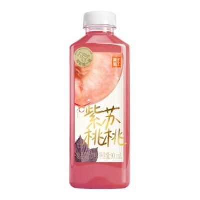 Guo Zi Shu Le Shiso Peach Fruit Drink 900ml