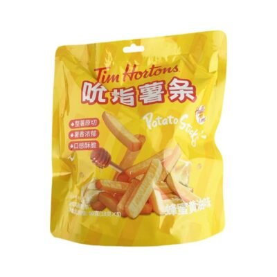 Tim Hortons Honey Butter Potato Sticks 90g - Crispy Honey Butter Snack
