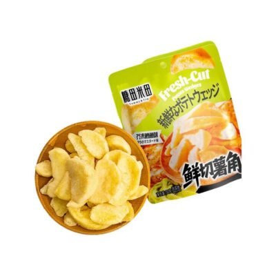 Tangtian Mitian Wasabi Cod Flavoured Potato Wedges 50g