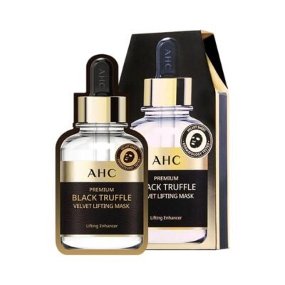 AHC Premium Black Truffle Velvet Lifting Mask – 5 Sheet Masks Gourmet Grocer AHC Premium Black Truffle Velvet Lifting Mask – 5 Sheet Masks