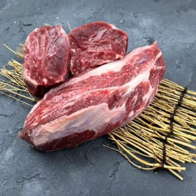 Frozen Angus Grain-Fed Beef Conical C Shank 1kg - Beef Shin for Braising & Slow Cooking