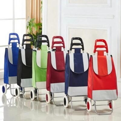Turtle Wheeled Shopping Trolley – Assorted Colours