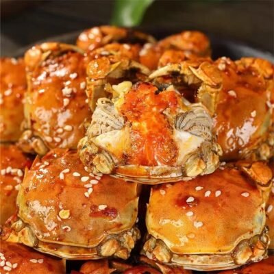 Langliwang Spicy Chinese Hairy Crab – Frozen 2 Pieces 400g