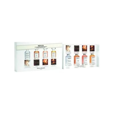 Maison Margiela Replica Mini Fragrance Gift Set 7ml x 4 – Lazy Sunday Morning, Jazz Club, Beach Walk & By the Fireplace
