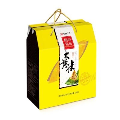 Daoxiangcun Yellow Millet Zongzi Gift Box 720g (6 Pieces) - Chinese Sticky Rice Dumplings